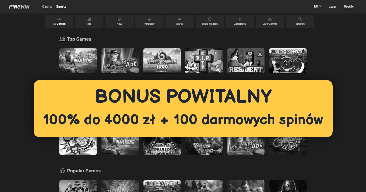 Pingwin Casino: Najlepsze Sloty Online i Bonusy w Polsce